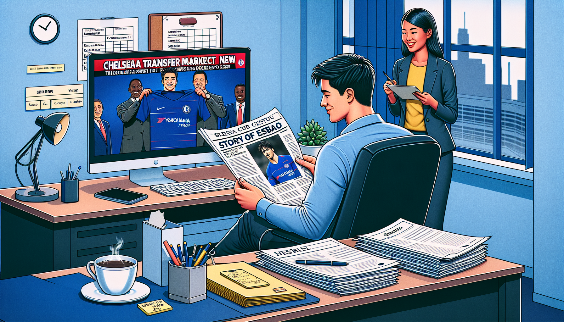 바쁜 직장인도 쉽게 챙기는 첼시 이적시장 소식과 에스테바오의 데뷔 이야기